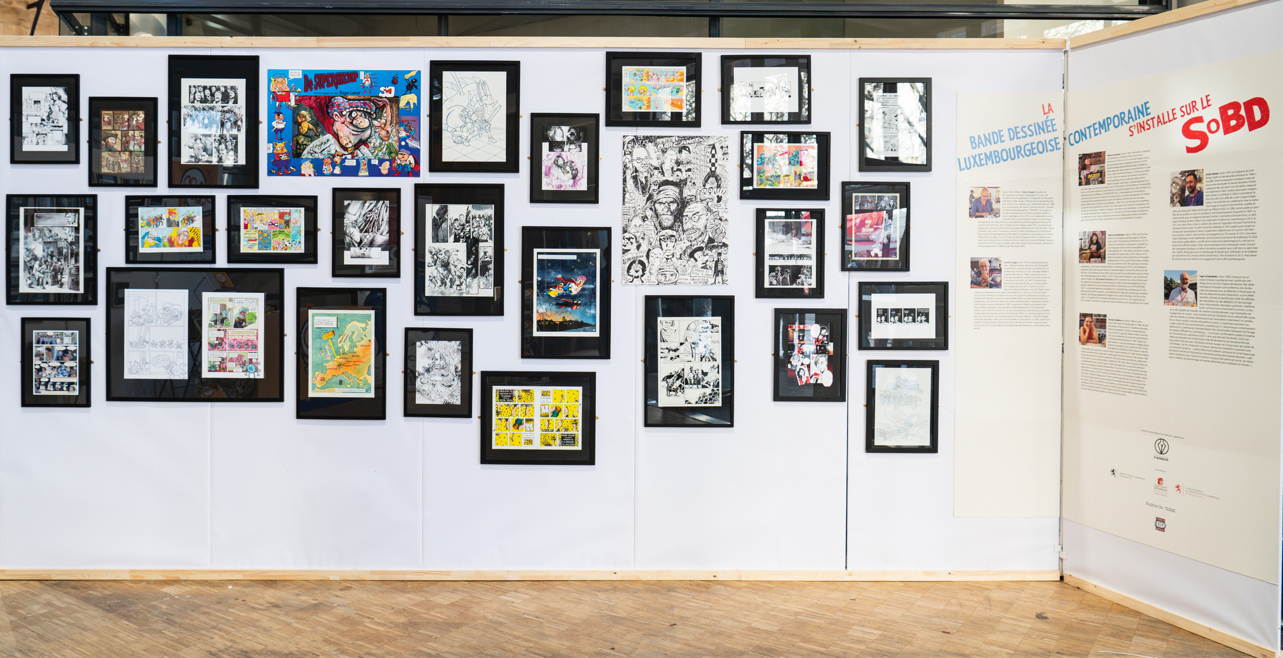 Expo BD luxembourgeoise contemporaine