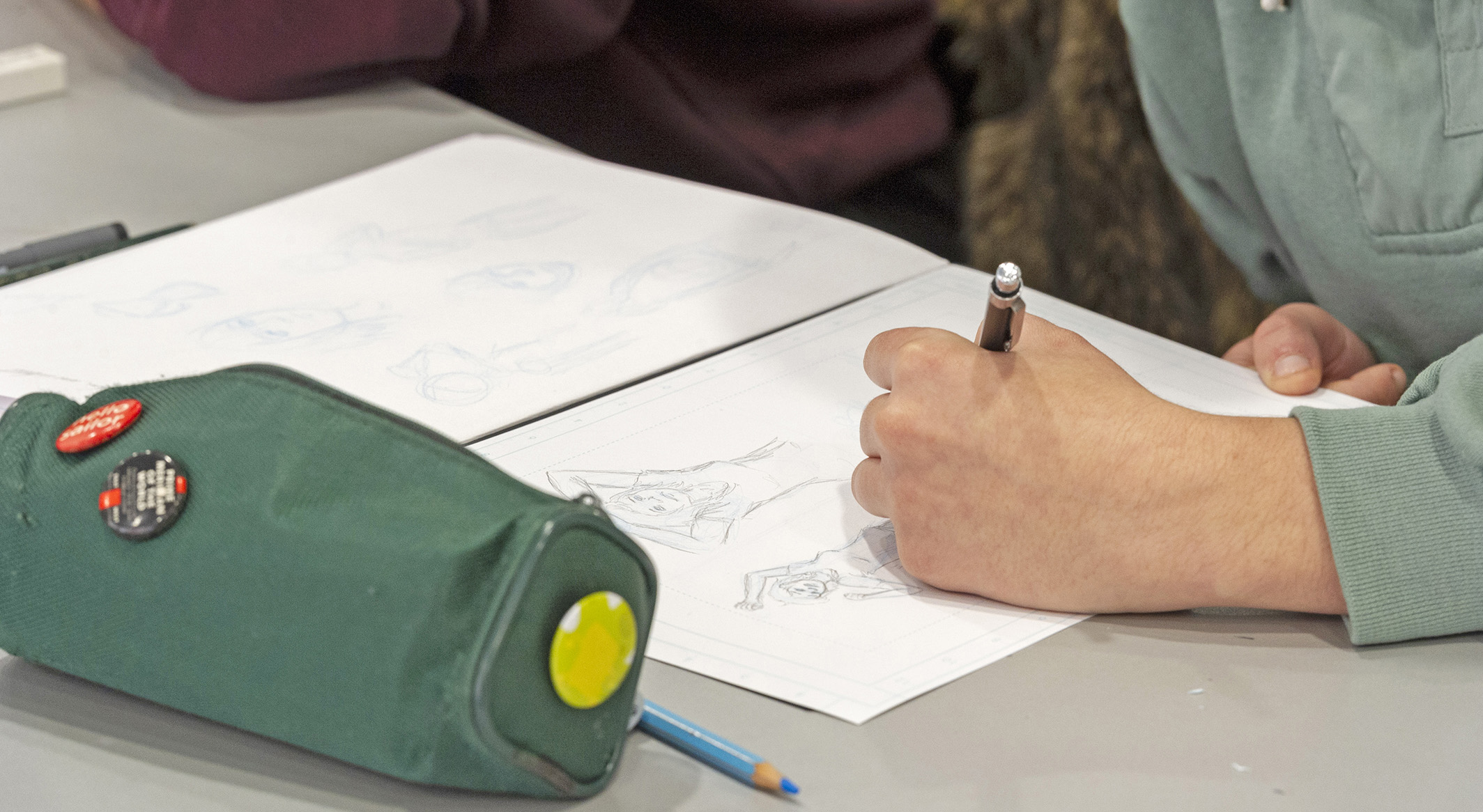 Atelier BD avec Sylvie Fontaine