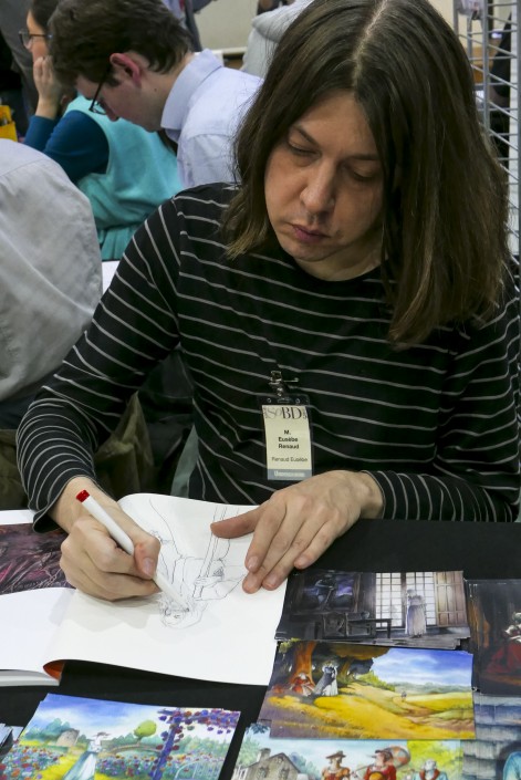 L’auteur Renaud Eusèbe sur le SoBD 2015 L'auteur Renaud Eusèbe sur le SoBD 2015