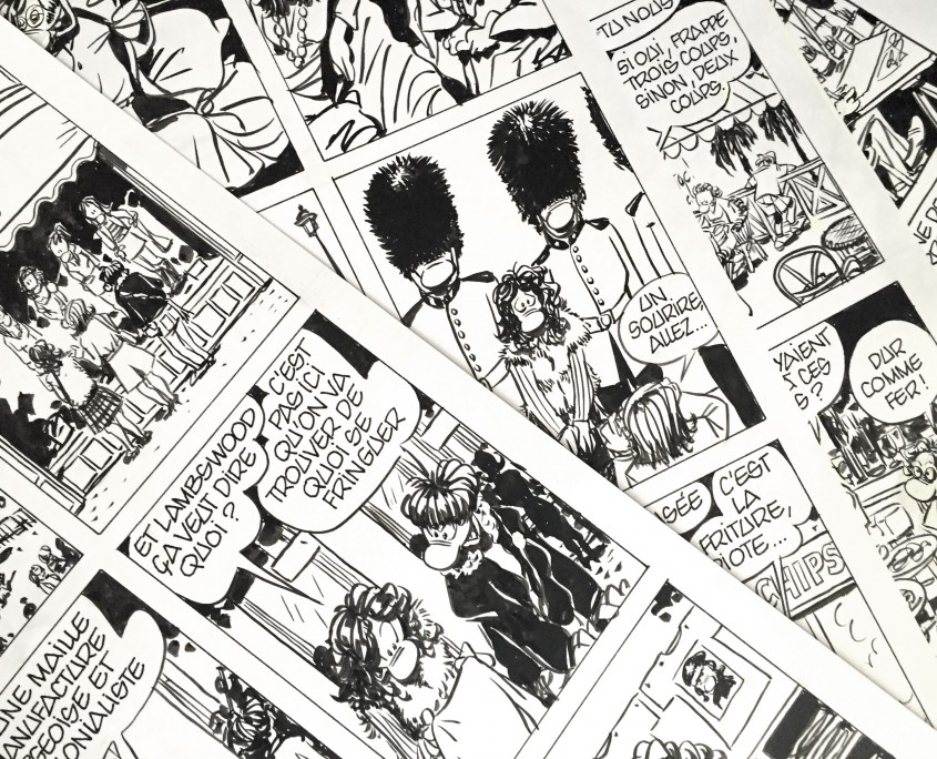 Florence Cestac au Musée Éphémère du SoBD 2016