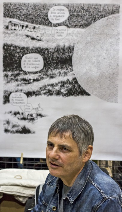 SoBD 2016, Nylso sur le stand Les Contrebandiers SoBD 2016, Nylso sur le stand Les Contrebandiers