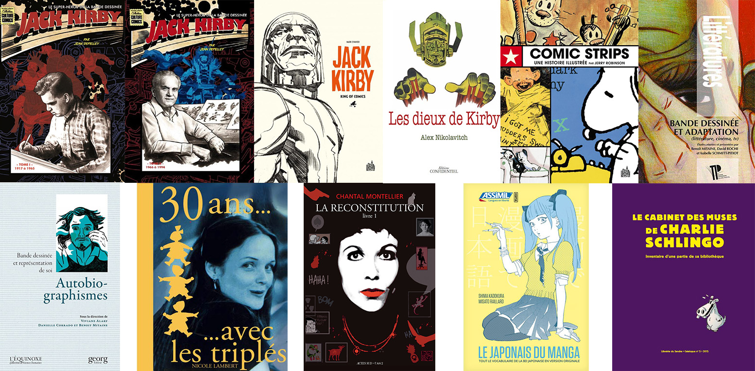 Les ouvrages de la Revue de littérature 2015 Les ouvrages de la Revue de littérature 2015