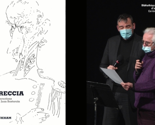 Soirée à la BPI - Remise du Prix Papiers Nickeles SoBD - Renaud Chavanne - Yves Frémion Soirée à la BPI - Remise du Prix Papiers Nickeles SoBD - Renaud Chavanne - Yves Frémion