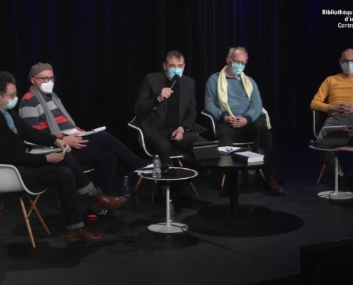 Soirée à la BPI - Revue de littérature - Antoine Sausverd - Manuel Hirtz - Renaud Chavanne - Harry Morgan - Florian Rubis Soirée à la BPI - Revue de littérature - Antoine Sausverd - Manuel Hirtz - Renaud Chavanne - Harry Morgan - Florian Rubis