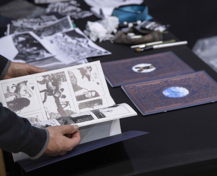 Exposition Aquaviva de Guillaume Trouillard au SoBD
