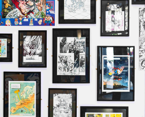 Exposition sur la BD Luxembourgeoise