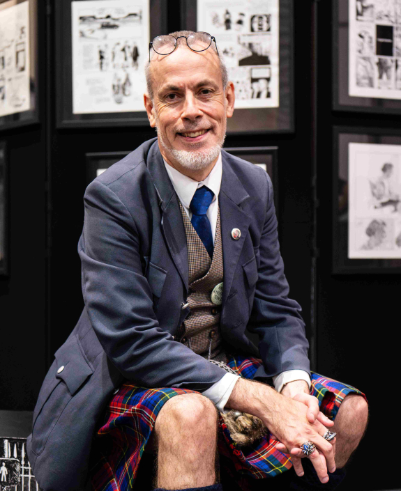 SoBD 2024 Portrait Invité Honneur – Fabrice Neaud 01 © Susy Lagrange