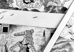 Planche originale de La Geste d'Aglaé