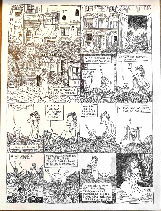 Planches originales des Tranches napolitaines, d’Anne Simon Planches originales des Tranches napolitaines