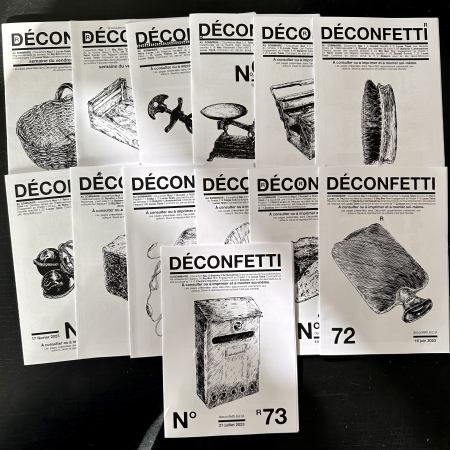 Déconfetti, derniers numéros