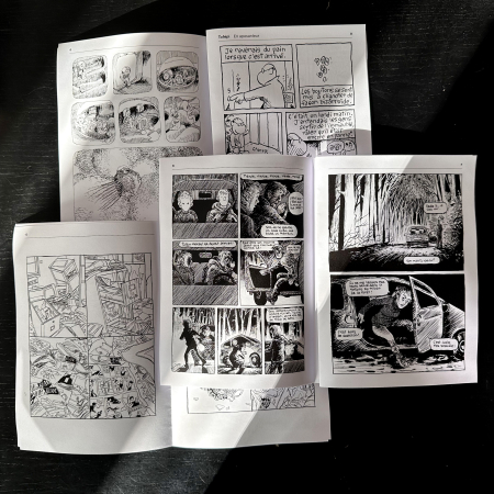 Deconfetti, pages intérieures