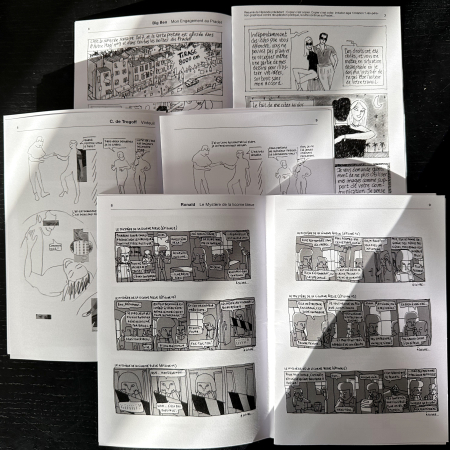 Deconfetti, pages intérieures